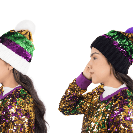 Beanies - Mardi Gras Apparel