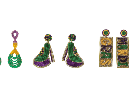 Earrings - Mardi Gras Apparel