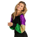 Ladies Collection, Mardi Gras Women Products, Rugby Polos, Accessories, Shirts, Sequin Tops - Mardi Gras Apparel