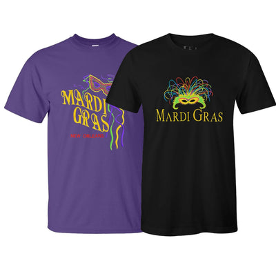 Mardi Gras Embroidered Shirts - Mardi Gras Apparel