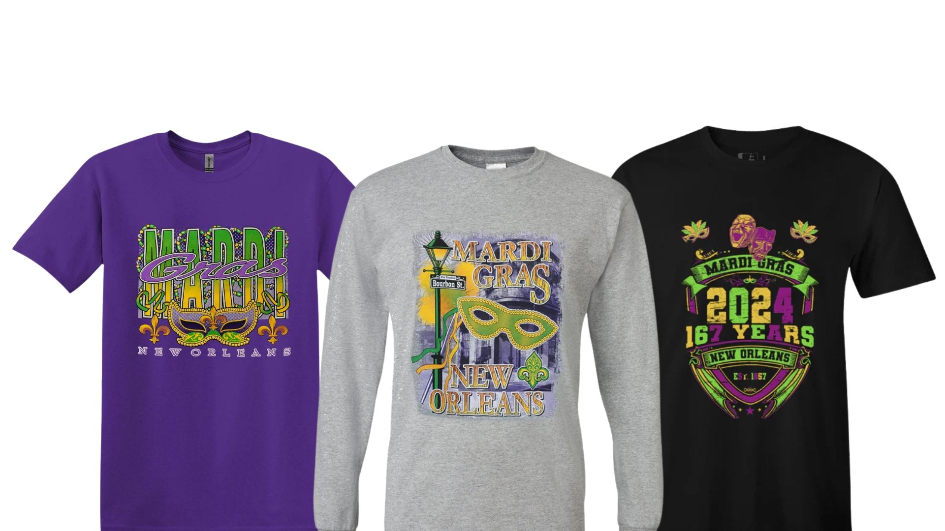 Mardi Gras TeeShirts Mardi Gras Apparel