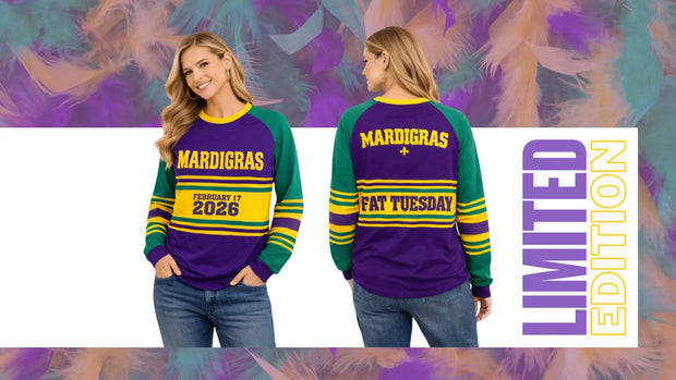 Fat Tuesday 2026 Limited Edition Raglan Tee