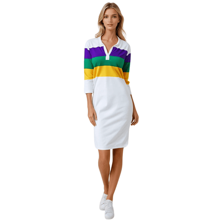 Mardi Gras FLD Ladies Dress
