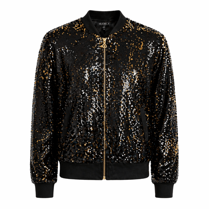 Black Sequin Jacket - Mardi Gras Apparel - , , - Sequin Jacket