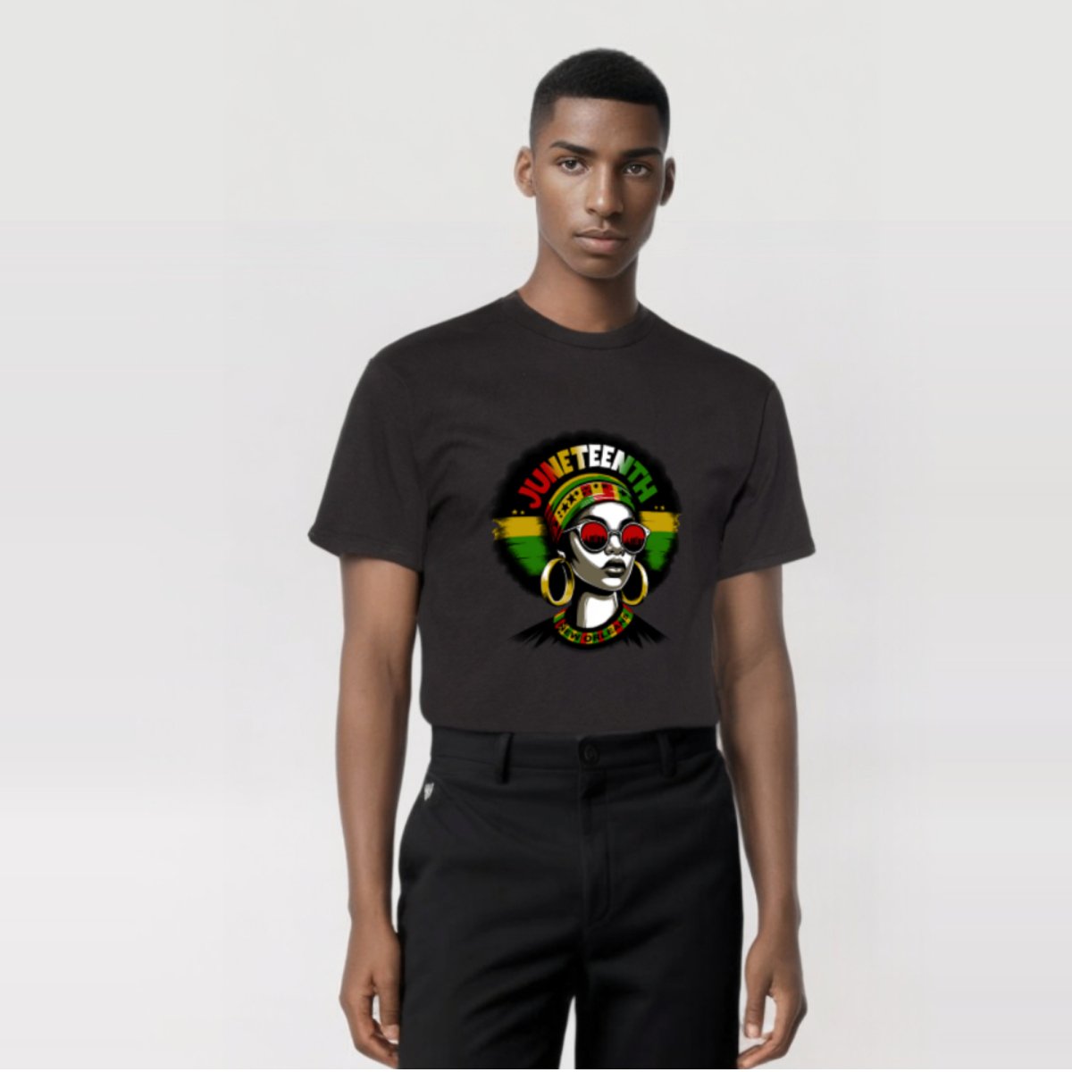 "Juneteenth" Black New Orleans Unisex T - Shirt - Mardi Gras Apparel