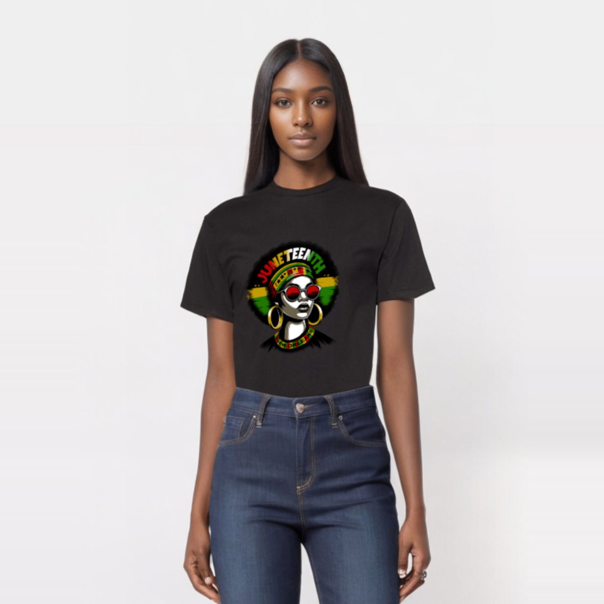 "Juneteenth" Black New Orleans Unisex T - Shirt - Mardi Gras Apparel