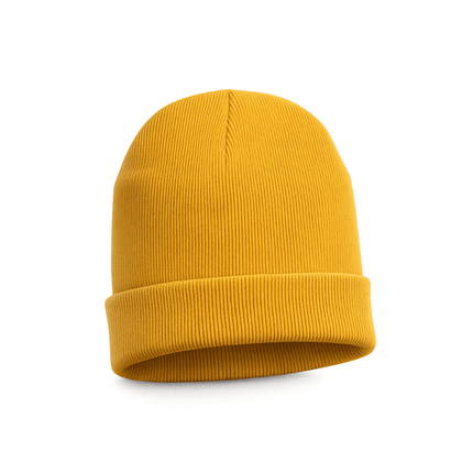 Mardi Gras Classic Stripe Knit Beanie Hat Gold - Mardi Gras Apparel - Accessories, Adult, beanie - Beanie