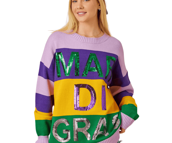mardigras 清春 スウェット Bix Sihouette Sweat Mardi Gras Spellout