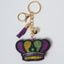 Mardi Gras Crown Rhinestone Keychain #2 - Mardi Gras Apparel - Accessories, Keychain, Mardi Gras - Keychain