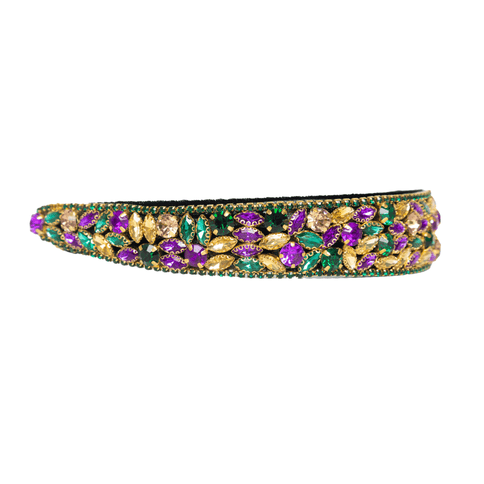 Mardi Gras Jeweled Headband - Mardi Gras Apparel - Accessories, Headbands, Mardi Gras - Headband