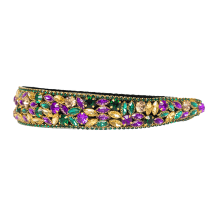 Mardi Gras Jeweled Headband - Mardi Gras Apparel - Accessories, Headbands, Mardi Gras - Headband