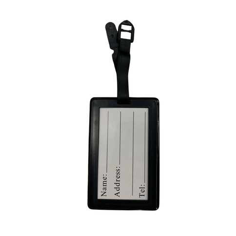 Mardi Gras Mask & Polka Dot Luggage Tag - Mardi Gras Apparel - Accessories, Mardi Gras, Unisex - Luggage Tag