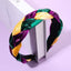 Mardi Gras Metallic Braided Headband - Mardi Gras Apparel