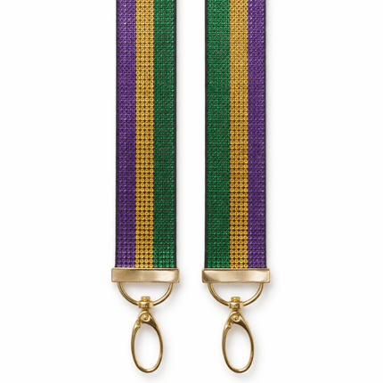 Mardi Gras Rhinestone Purse Strap - Mardi Gras Apparel - Accessories, Adult, Bags - Purse Strap