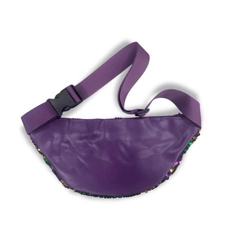 Mardi Gras Sequin Fanny Pack - Mardi Gras Apparel - Accessories, Bags, Mardi Gras - Bag