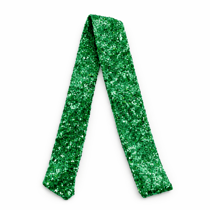 Mardi Gras Sequin Green Belt For Girls - Mardi Gras Apparel - Accessories, accessory discount tier, Fat Savings 50% Off - Belt