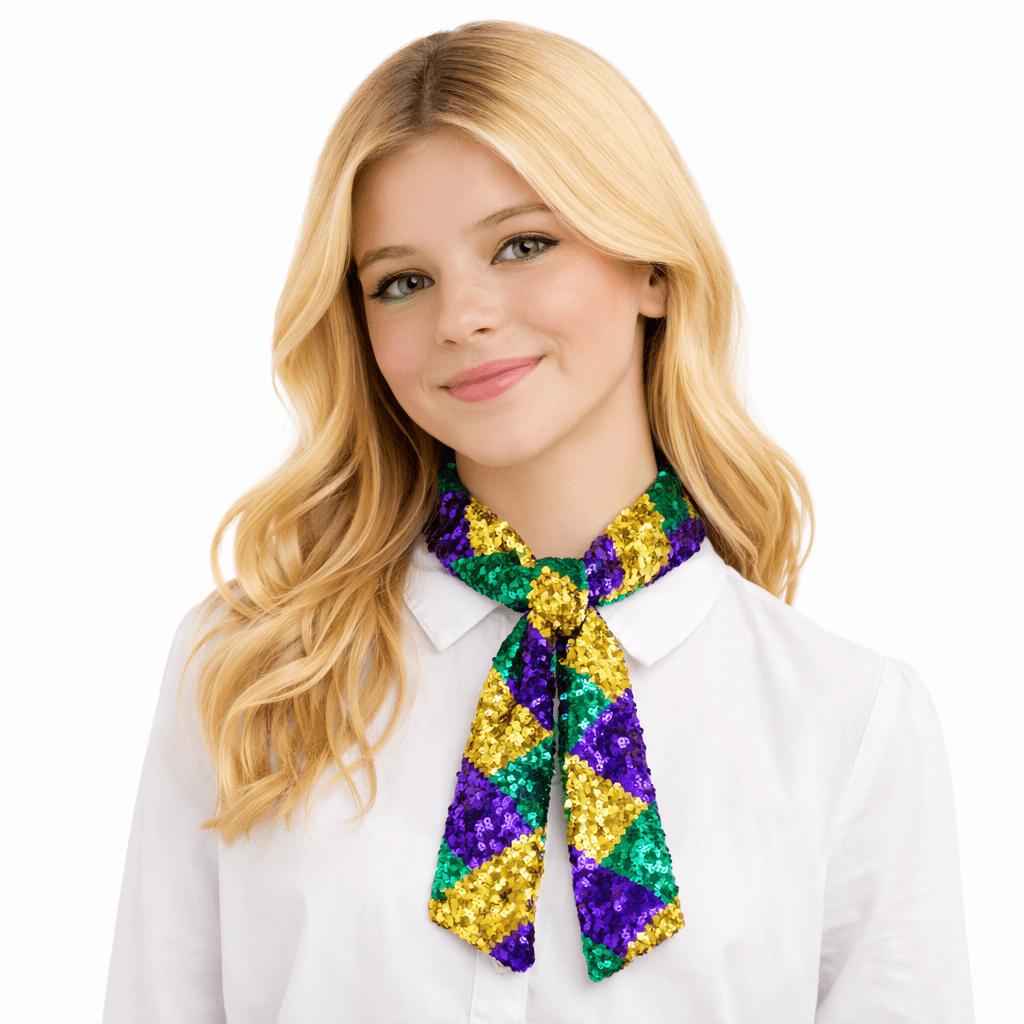 sequin belt for dress Mardi Gras Sequin Multicolor Belt Sparkly