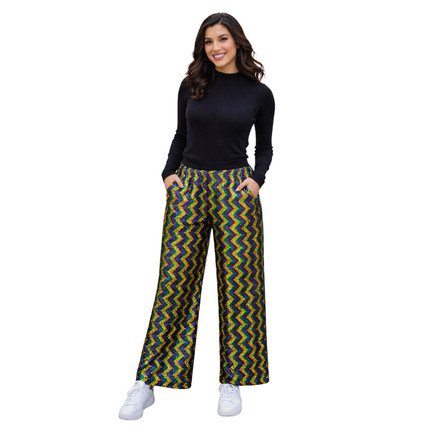 Mardi Gras Sequin Pants - Mardi Gras Apparel - Adult, Gold, Green - Pants