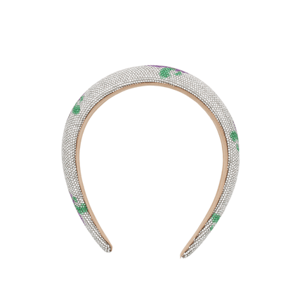 Mardi Gras Silver Rhinestone Headband - Mardi Gras Apparel - Accessories, Headbands, Mardi Gras - Headband