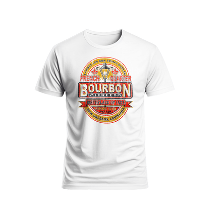 New Orleans Bourbon Street Birthplace of Jazz T-Shirt Unisex - Mardi Gras Apparel - new orleans tshirt, Short Sleeve, - Tee - Shirt