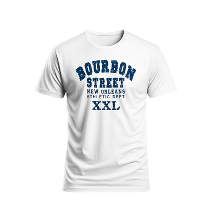 New Orleans Bourbon Street New Orleans XXL Athletic Dept. T-Shirt Unisex - Mardi Gras Apparel - new orleans tshirt, Short Sleeve, - Tee - Shirt