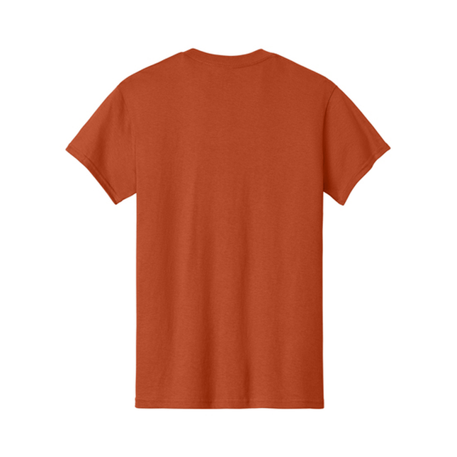 New Orleans NOLA Vintage Shield T-Shirt Heather Antique Orange - Mardi Gras Apparel - new orleans tshirt, Short Sleeve, - Tee - Shirt