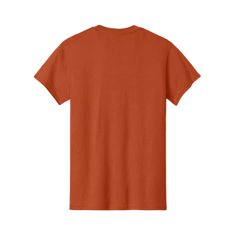 New Orleans NOLA Vintage Shield T-Shirt Heather Antique Orange - Mardi Gras Apparel - new orleans tshirt, Short Sleeve, - Tee - Shirt