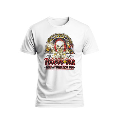 New Orleans Voodoo Bar Bourbon Street Graphic T-Shirt Unisex - Mardi Gras Apparel - new orleans tshirt, Short Sleeve, - Tee - Shirt