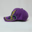 Purple Fleur De Lis Mardi Gras Rhinestone Hat - Mardi Gras Apparel - Accessories, Hats, Mardi Gras - Hats