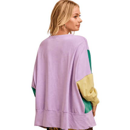 Sequin Fleur De Lis Mardi Gras Sweatshirt Top - Mardi Gras Apparel - Adult, apparel discount tier, Bibi - Sweaters