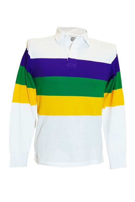 mardi gras rugby polo