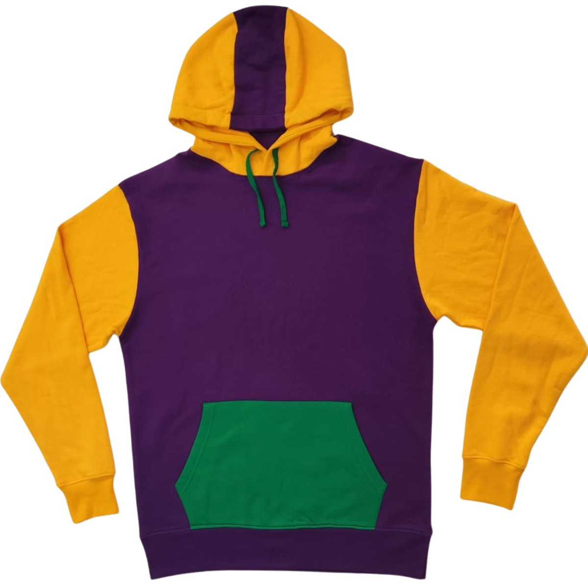Sweatshirt Different Color Hoodies Adult Unisex Mardi Gras Color