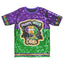 SEQUIN Dress Lettered With Yellow, Purple, & Green Trim - Mardi Gras Apparel